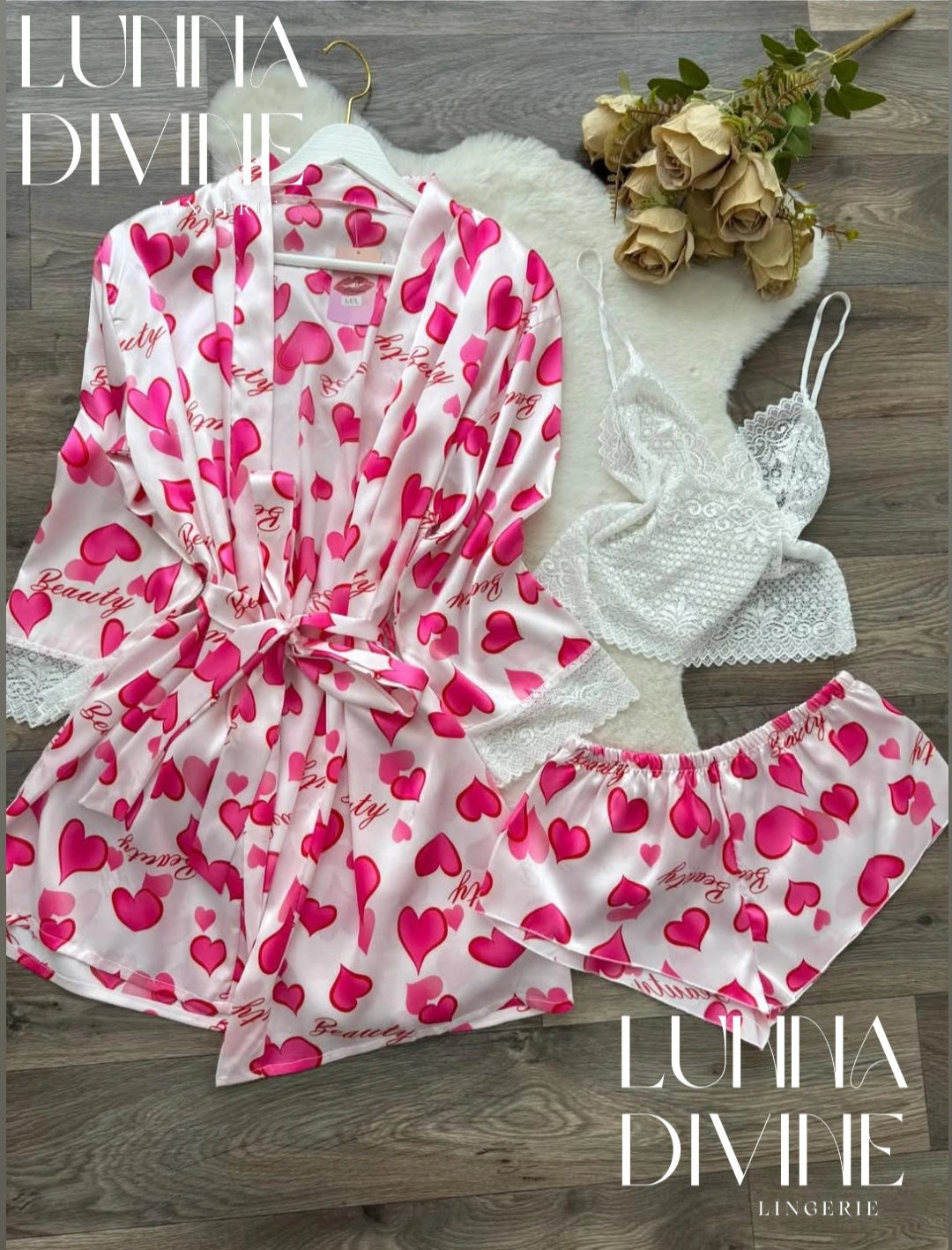 Ensemble Kimono 3 pièces