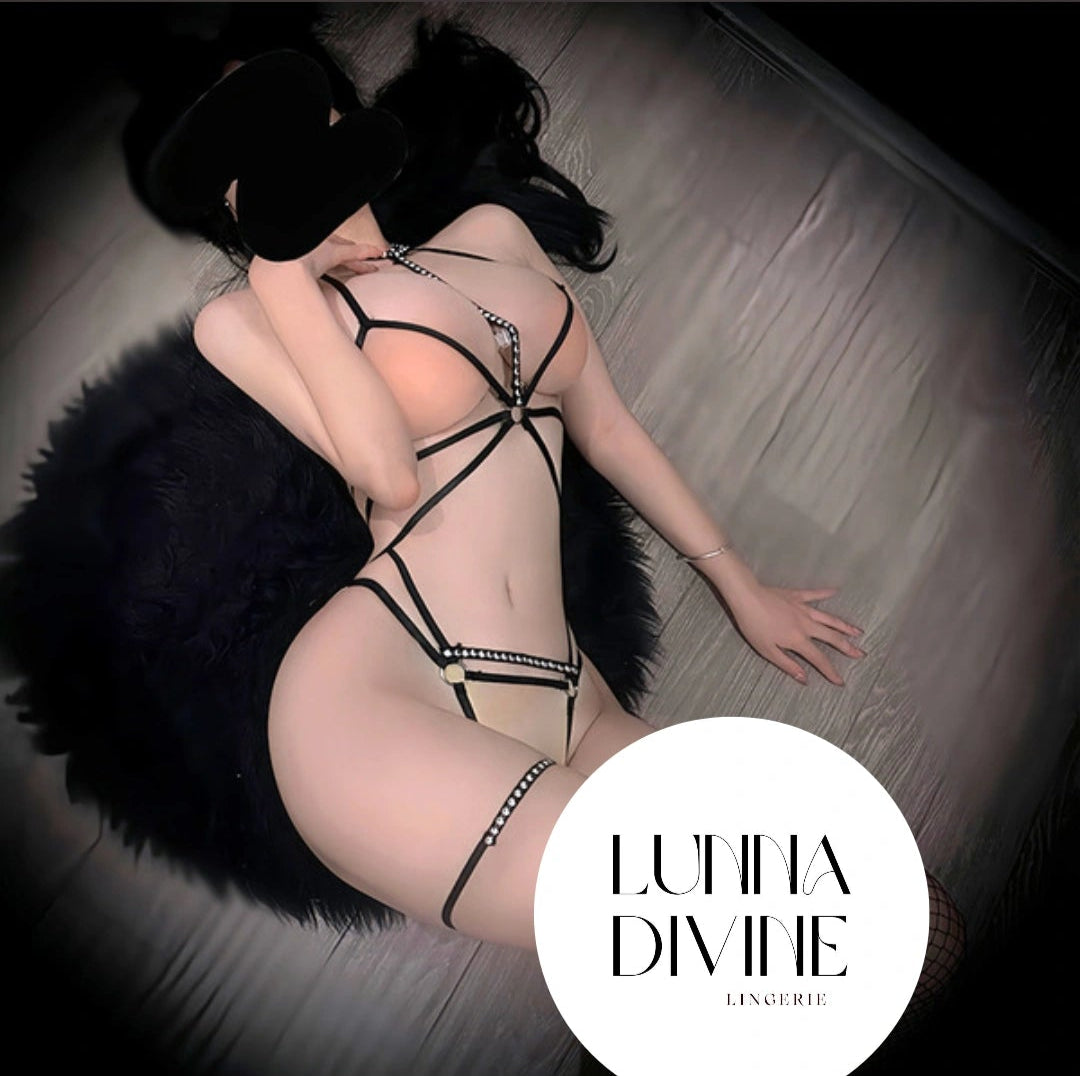 Ensemble noir style Bondage