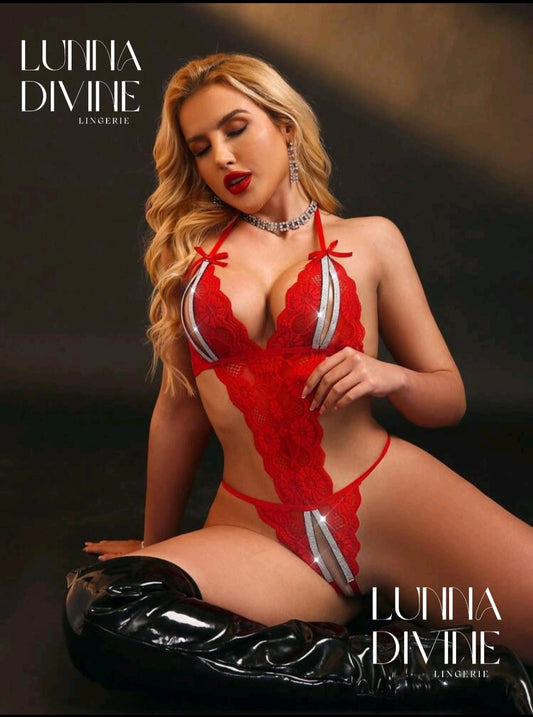 Ensemble RED FLWER