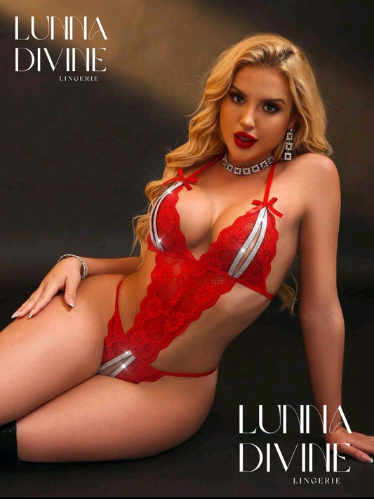Ensemble RED FLWER
