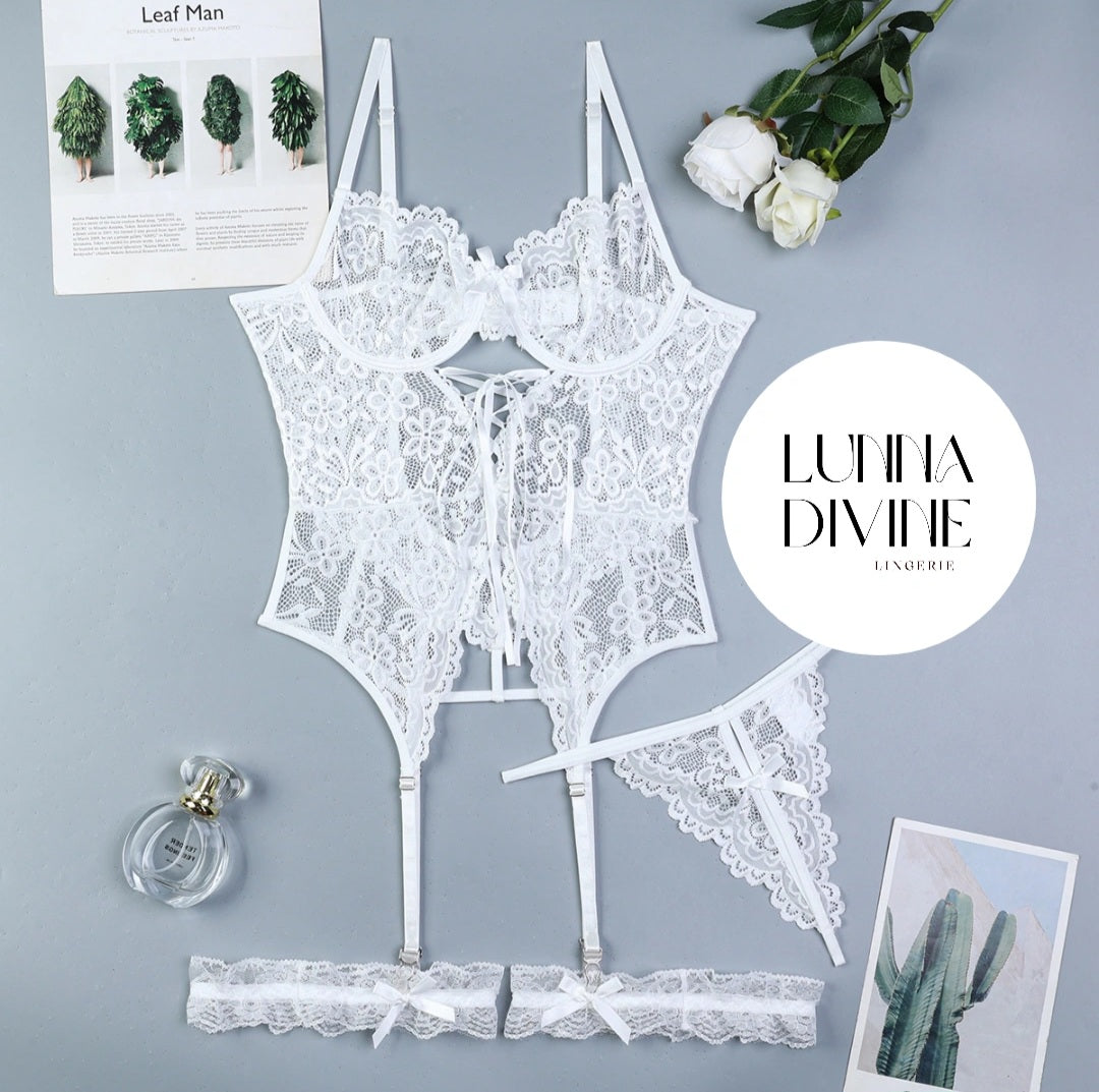 Ensemble ROSE BLANCHE