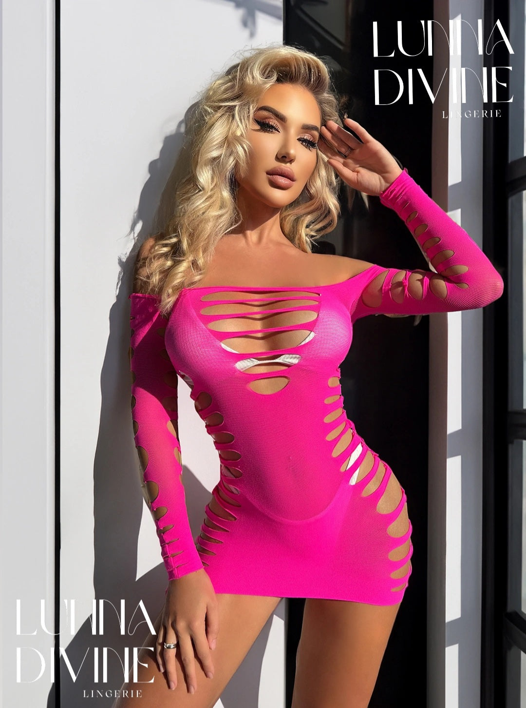 Robe Filet moulante FILADELFIA