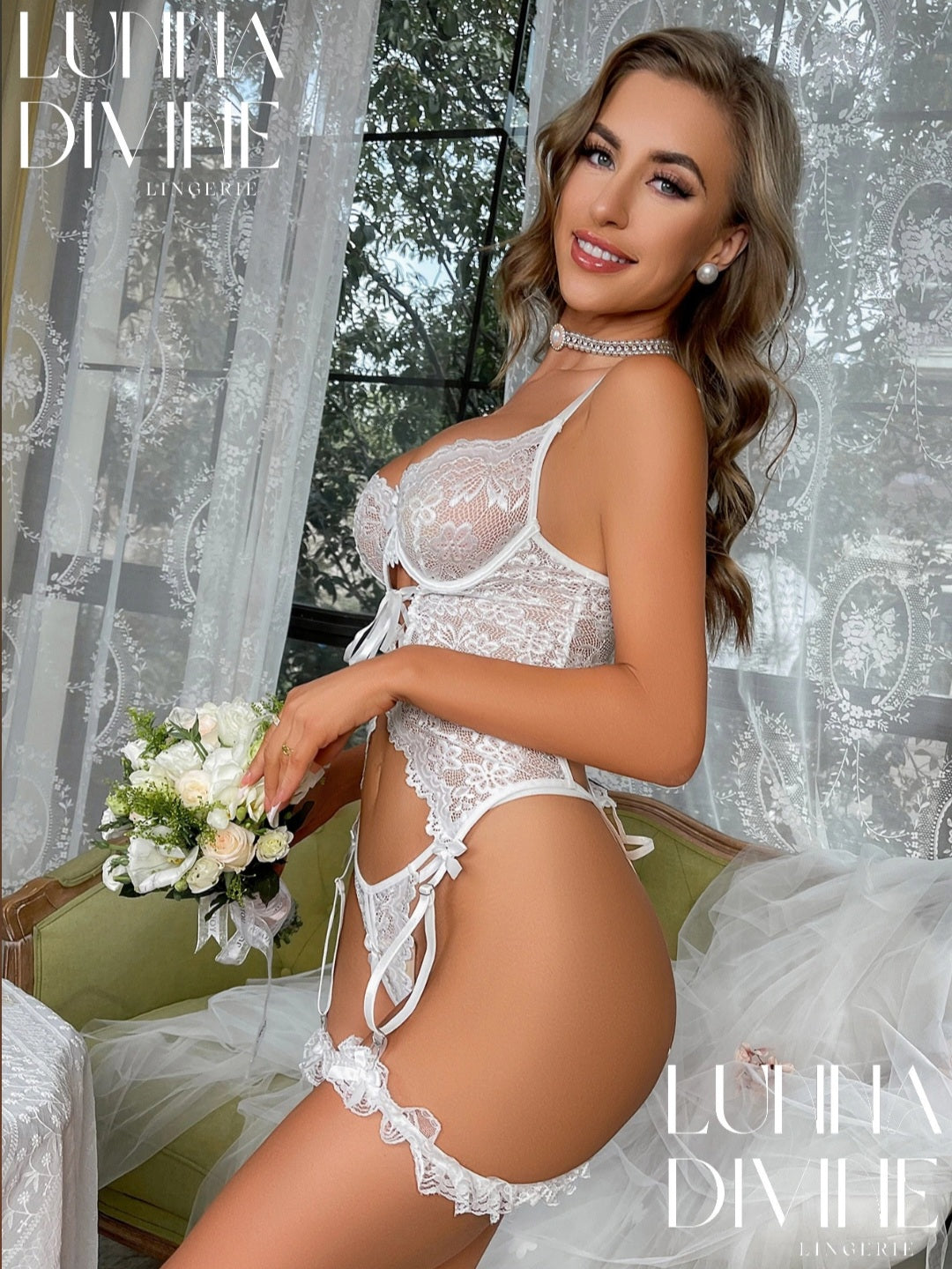 Ensemble ROSE BLANCHE