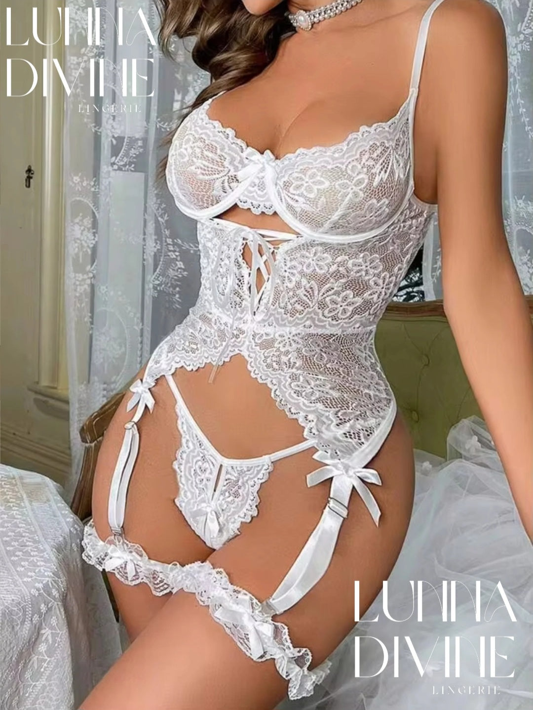 Ensemble ROSE BLANCHE